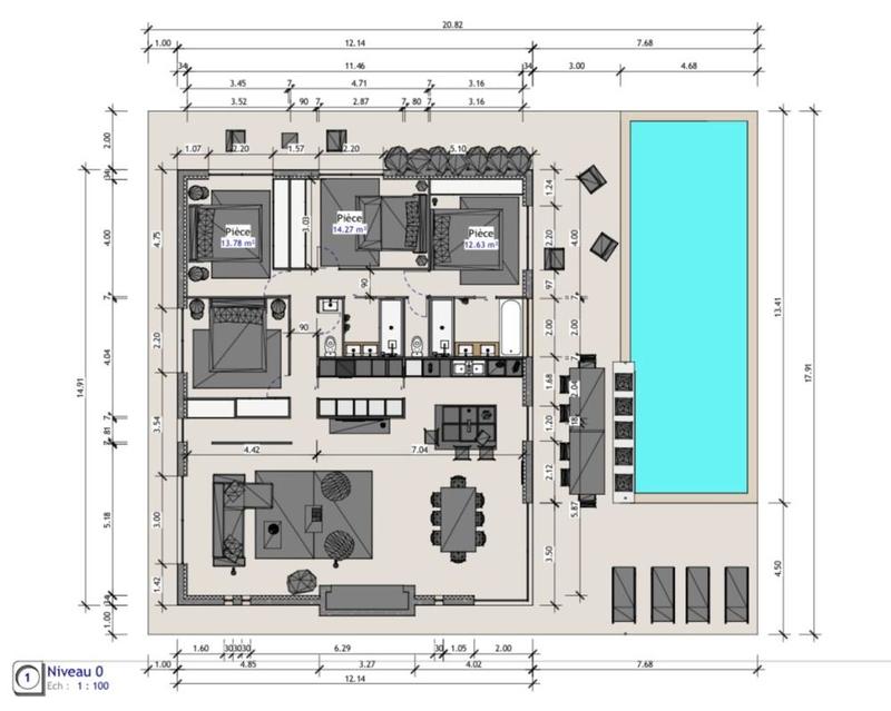 Maison - 160 m² - 5 pièces