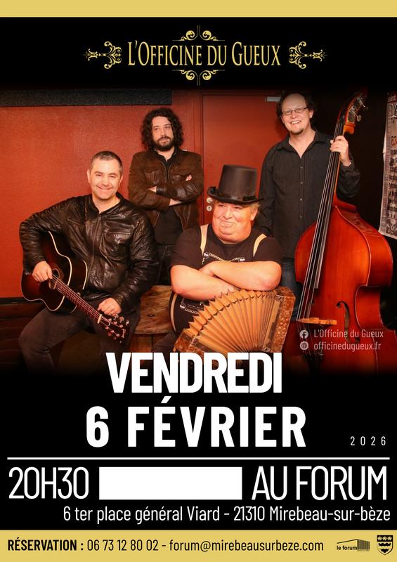 Concert - l'Officine du Gueux