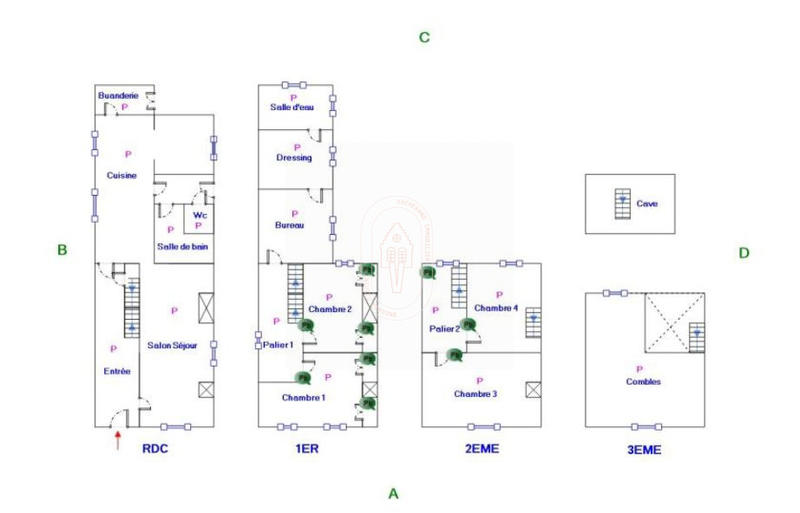 Maison - 203 m² - 5 pièces