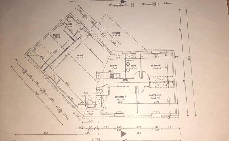 Maison - 97 m² - 4 pièces