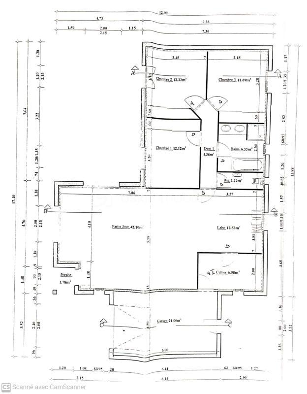 Maison - 111 m² - 4 pièces