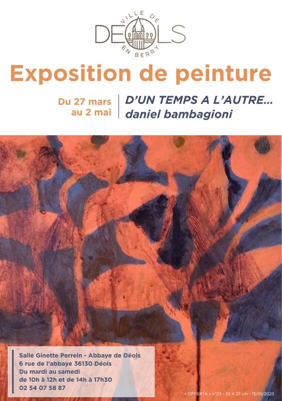 Exposition de peintures "D'un temps à l'autre"