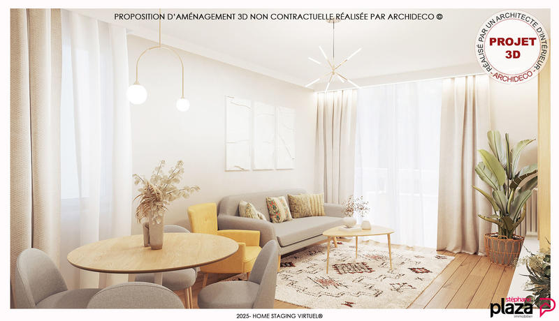 Appartement - 67 m² - 3 pièces