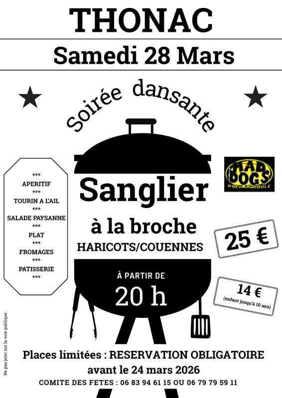 Sanglier à la broche