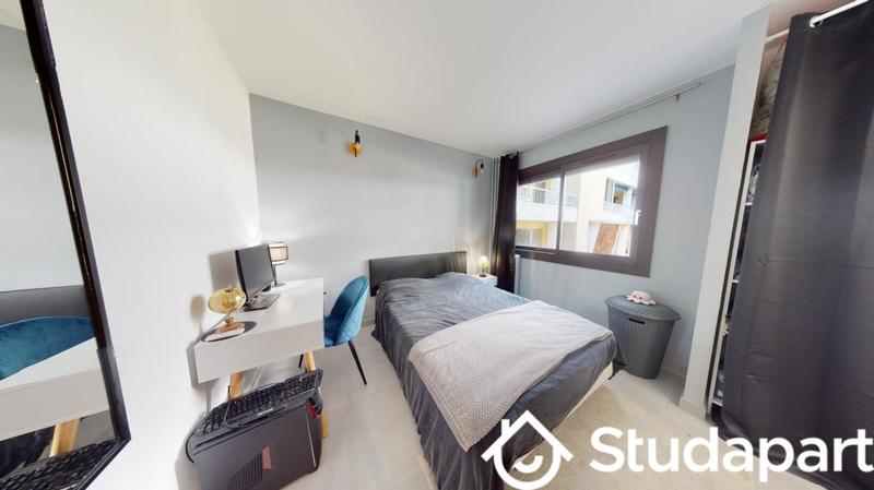 Chambre - 10 m² - 1 pièce