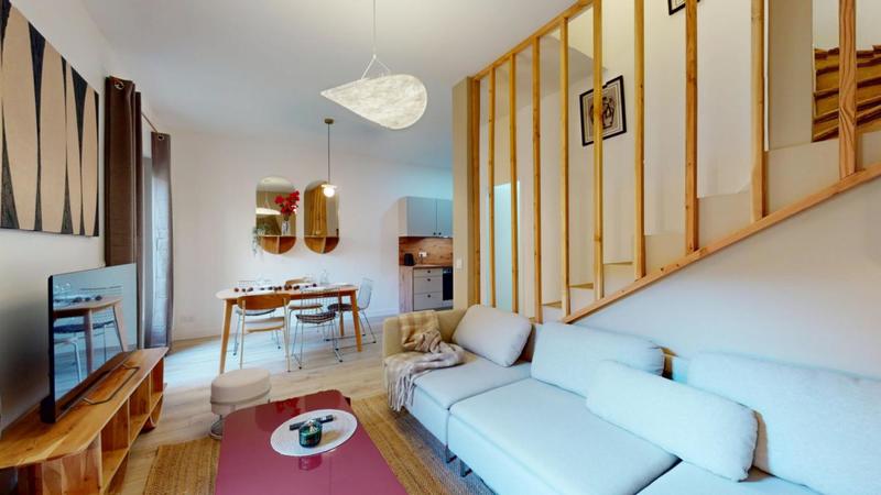 Maison bordelaise - 91 m² - 6 pièces