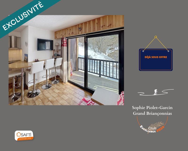 Appartement - 27 m² - 2 pièces