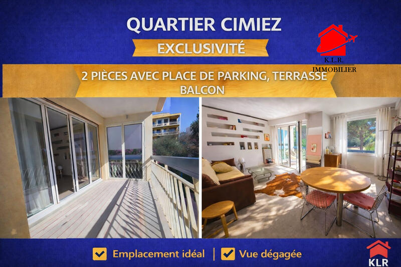 Appartement - 59 m² - 2 pièces