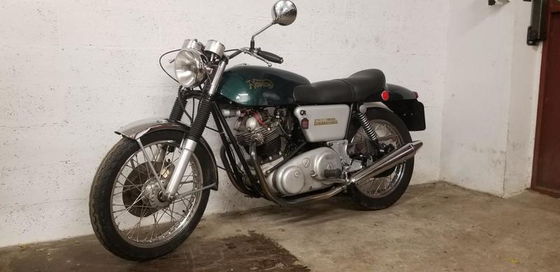Norton Commando 750 norton verte 0750 635