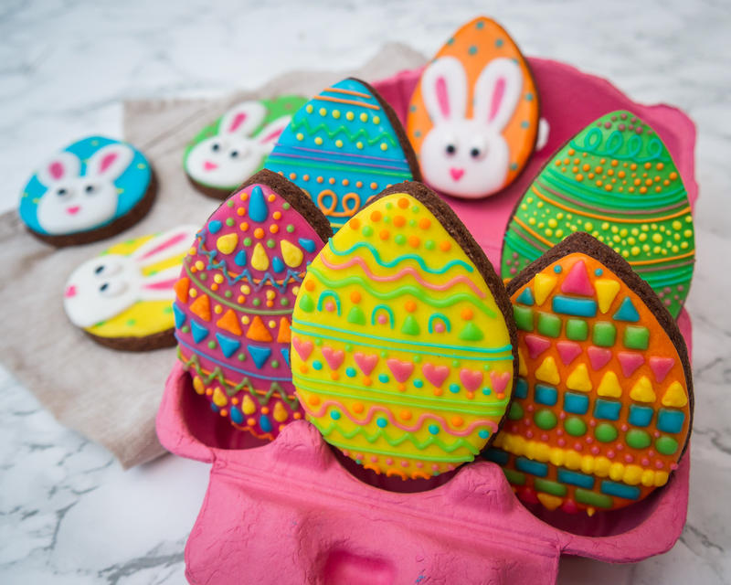 Atelier pâtisserie parent/enfant : les biscuits oeufs de Pâques