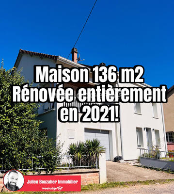 Maison - 137 m² - 5 pièces
