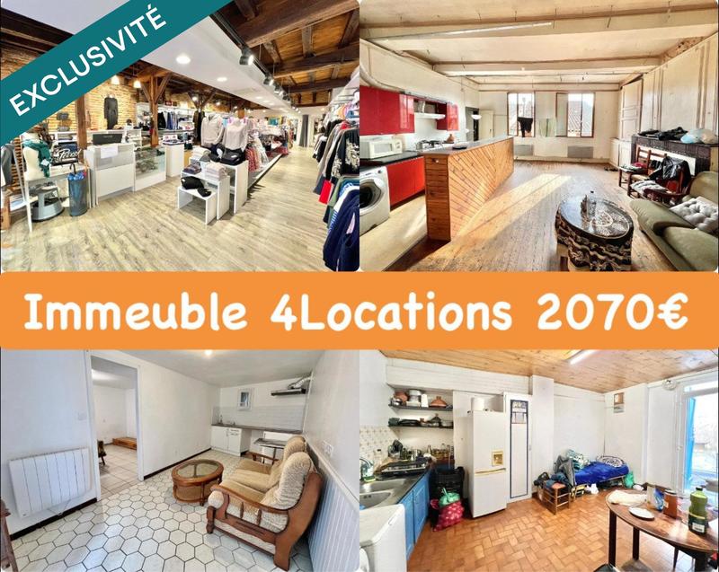 Immeuble - 250 m²
