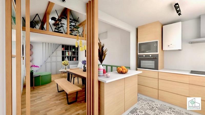 Maison - 65 m² - 4 pièces