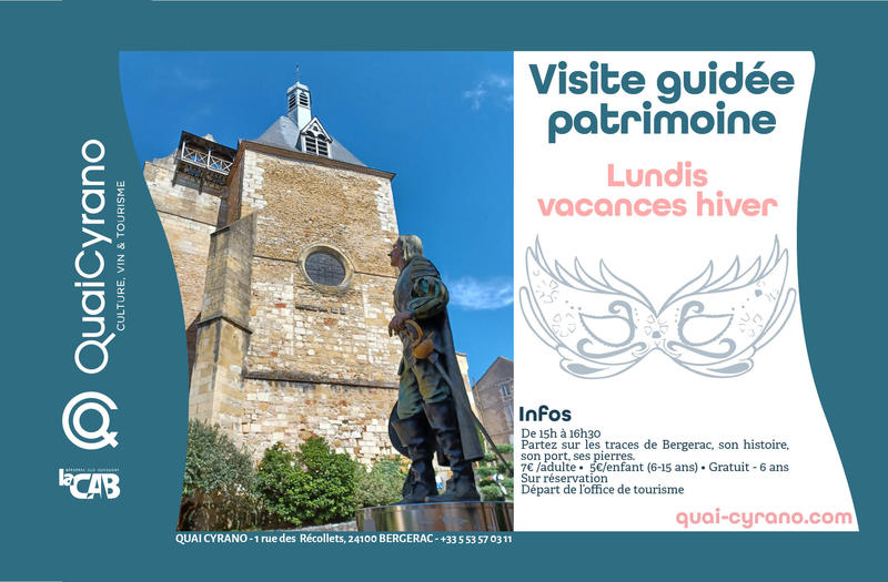 Visite guidée patrimoine de Bergerac