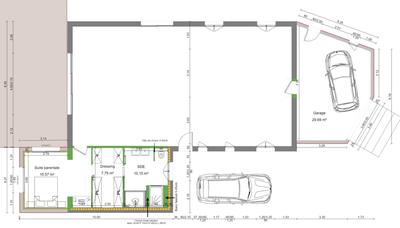 Maison - 34 m² - 3 pièces