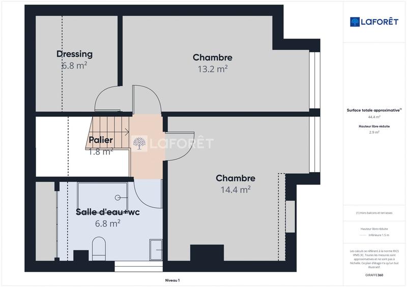 Maison - 92 m² - 4 pièces