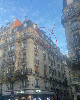 Appartement - 25 m² - 2 pièces