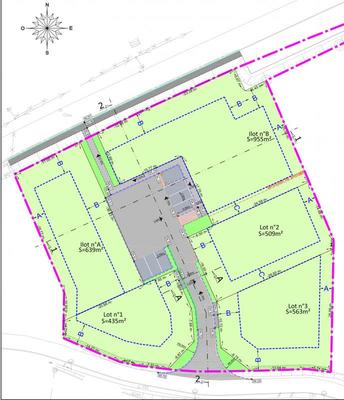 Terrain constructible - 435 m²