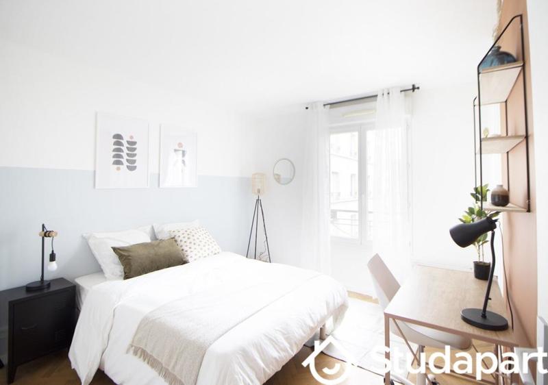 Chambre - 13 m² - 1 pièce