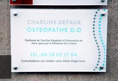 Charline Defaux Osteopathe Versailles