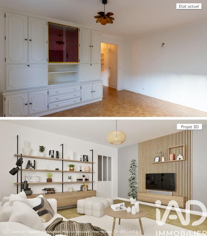 Appartement - 86 m² - 5 pièces