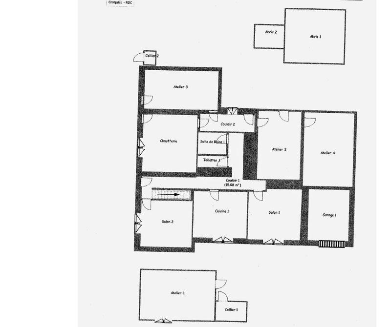 Maison de village - 108 m² - 2 pièces