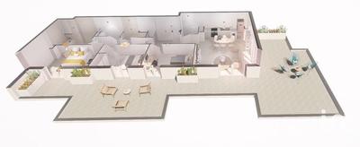 Appartement - 82 m² - 4 pièces