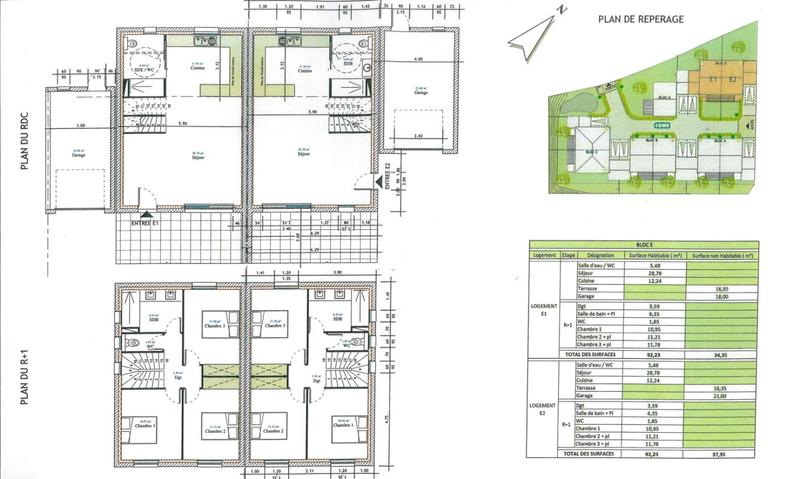 Maison - 92 m² - 4 pièces