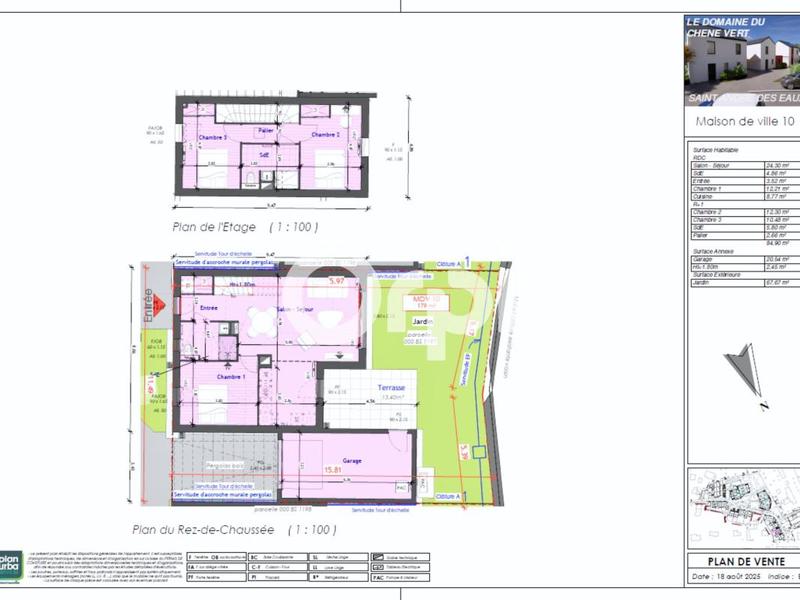 Maison - 84 m² - 4 pièces