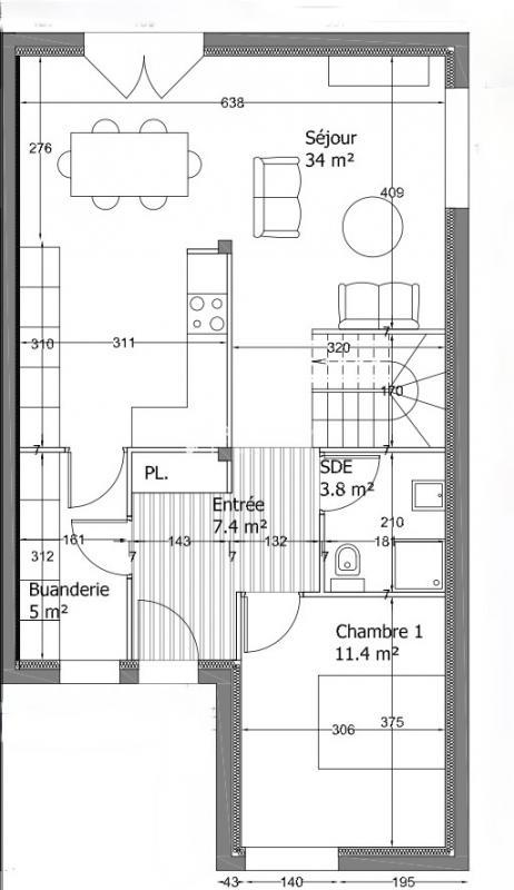Maison - 114 m² - 5 pièces
