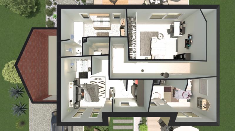 Maison - 120 m² - 4 pièces