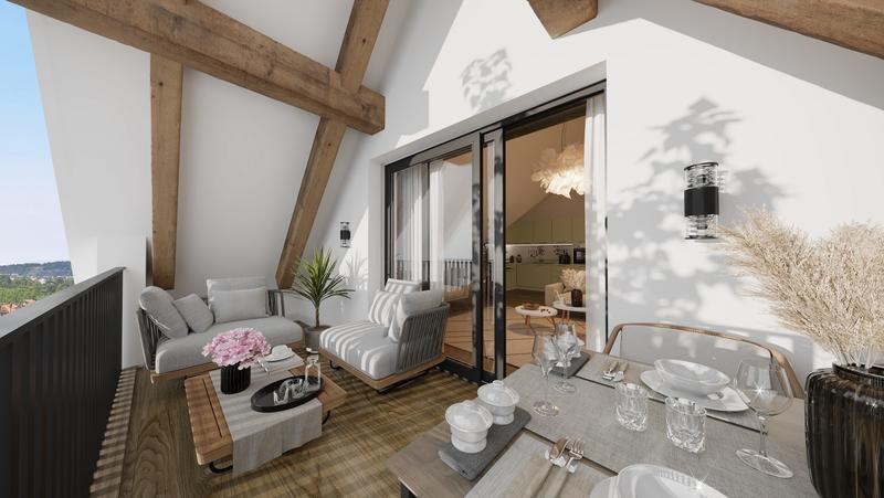 Appartement - 95 m² - 4 pièces