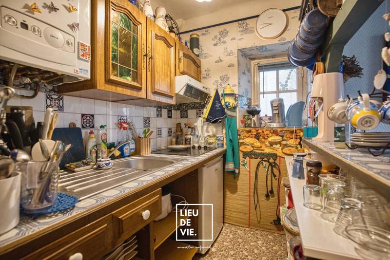 Appartement ancien - 35 m² - 2 pièces