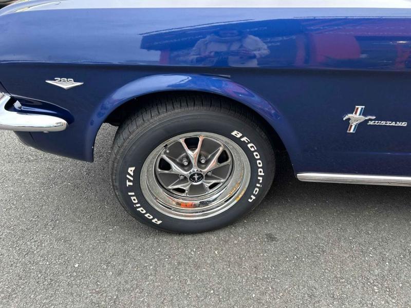 Ford Mustang Coupe 289ci V8 1966 Bleu