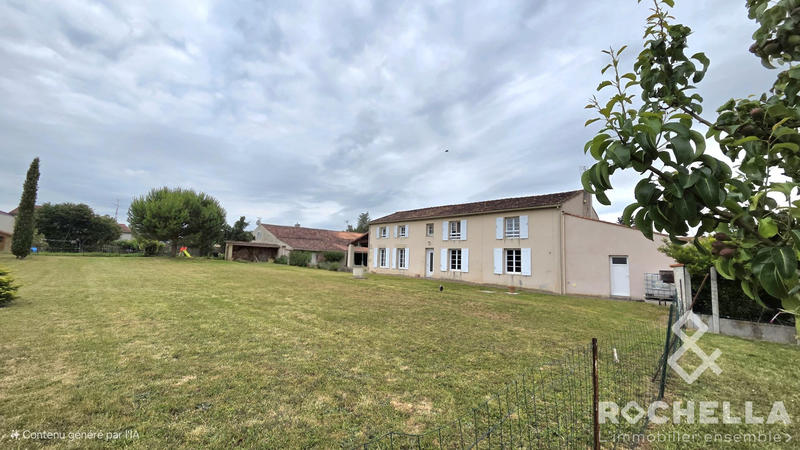 Maison ancienne - 160 m² - 6 pièces