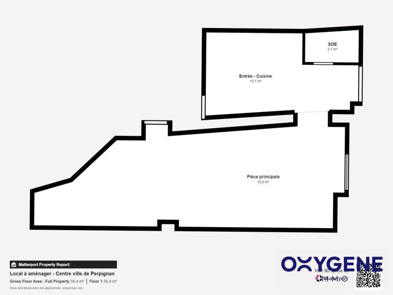 Appartement - 77 m² - 2 pièces