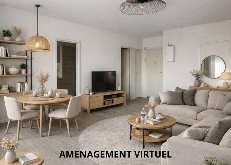 Appartement - 61 m² - 3 pièces