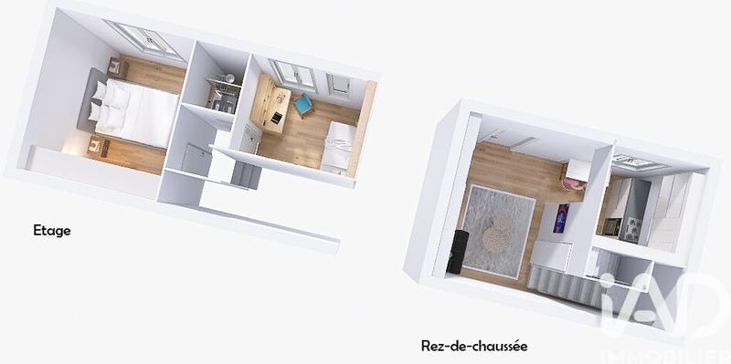 Appartement - 46 m² - 3 pièces