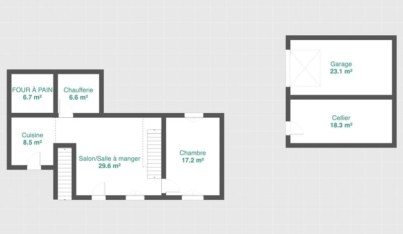 Maison - 102 m² - 4 pièces