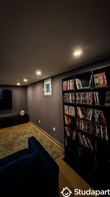 Chambre - 9 m² - 1 pièce