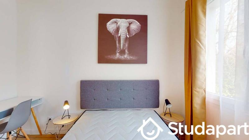 Chambre - 10 m² - 1 pièce