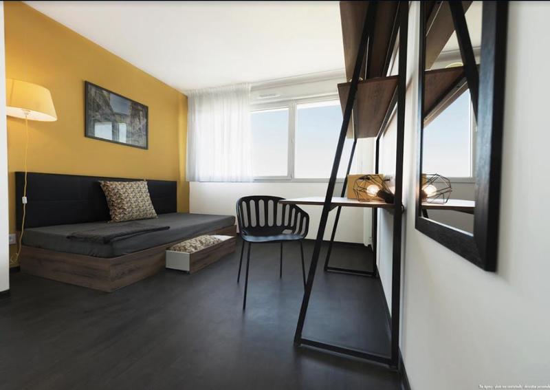 Studio - 19 m² - 1 pièce