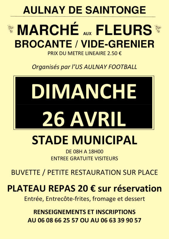 Brocante - vide-grenier - marché aux fleurs