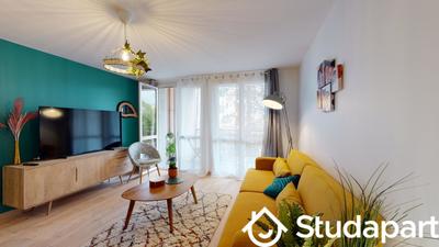 Chambre - 12 m² - 1 pièce