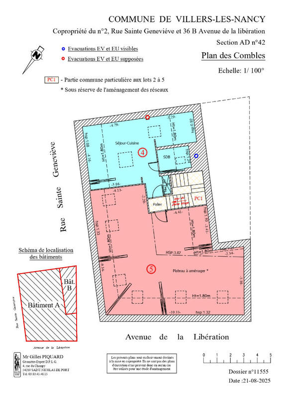 Appartement - 26 m² - 1 pièce