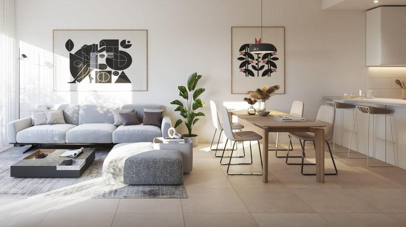 Appartement - 44 m² - 2 pièces