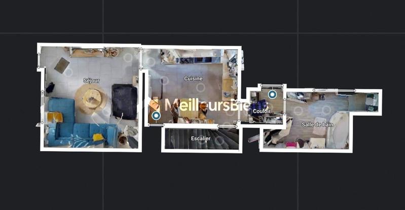 Maison de ville - 80 m² - 4 pièces