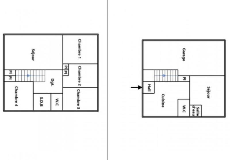 Maison - 110 m² - 5 pièces