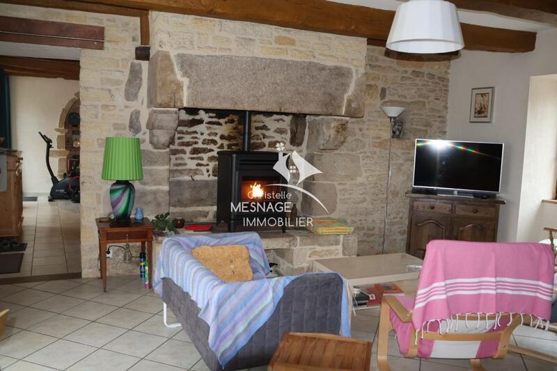 Maison en pierre - 120 m² - 5 pièces