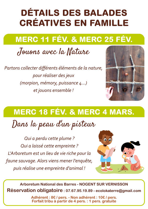 Jouons avec la nature